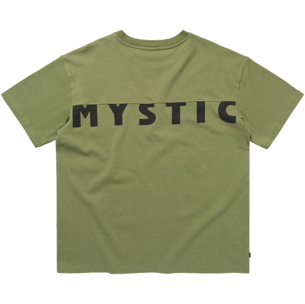 2026 Mystic Mens Profile Tee 35105.24018 - Olive Green